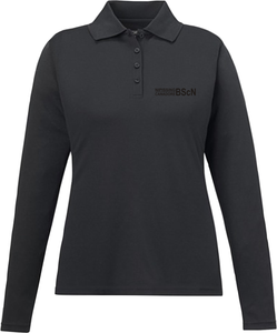 Nipissing BScN Womens Long Sleeve Golf Shirt