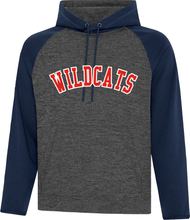 Load image into Gallery viewer, WILCATS Twill Front Colour Block Performance Hood
