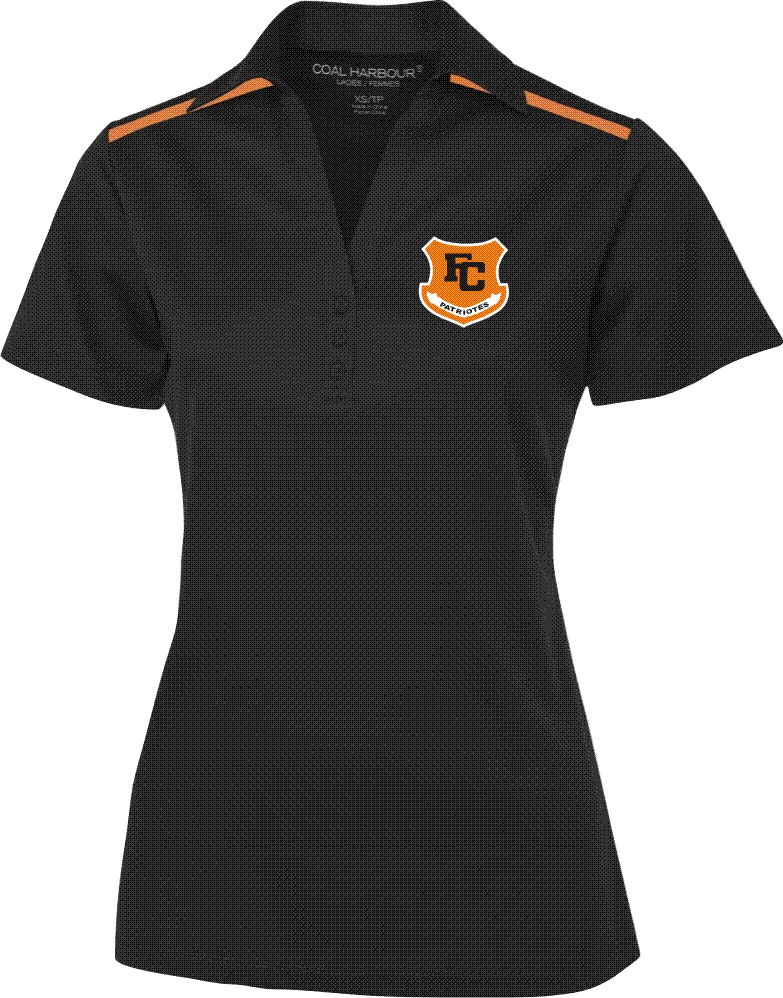 Franco Ladies Colour Block Golf Shirt